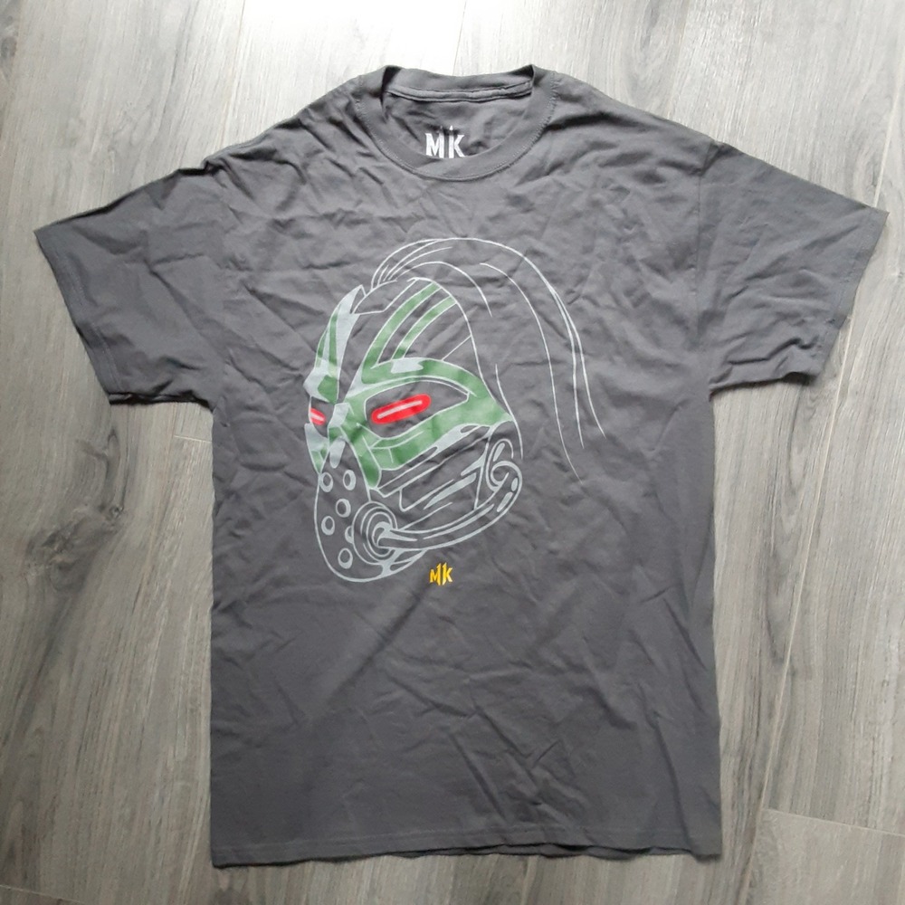 Mortal Kombat 11 Kabal Graphic T-Shirt Mens Medium Grey LootWear Exclusive MK11